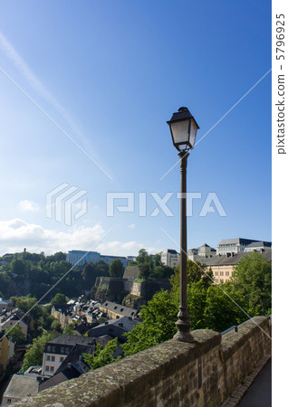 盧森堡老城市街道 5796925