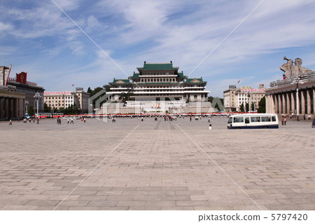 Kim Il Sung Plaza North Korea Kim Il Sung Plaza North Korea 5797420