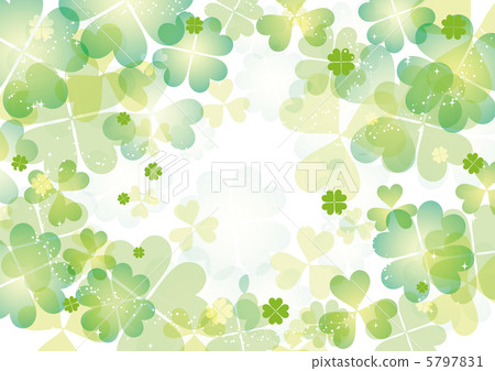 Clover background material 5797831