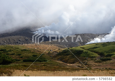 Asahidake and fumaroles 5798582