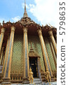 泰國王國曼谷王宮寺廟曼谷玉佛寺 5798635