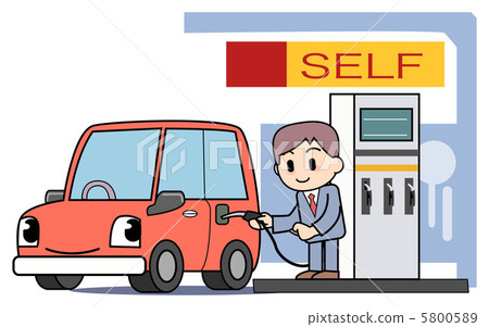 Self petrol station 5800589
