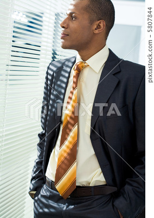 Behind venetian blind 5807844