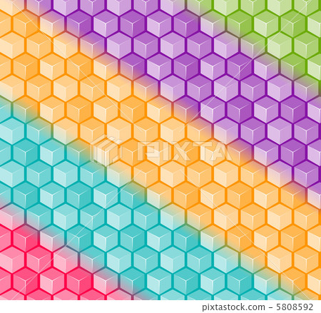 Colorful Square Background 5808592