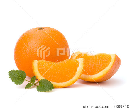 Orange and citron mint leaf Orange and citron mint leaf 5809758