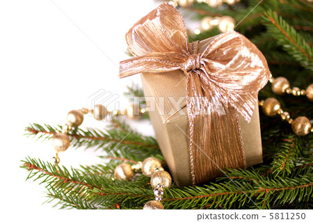 Luxurious gift isolated on white background Luxurious gift isolated on white background 5811250