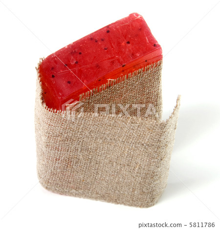 natural soap bar isolated on white background 5811786