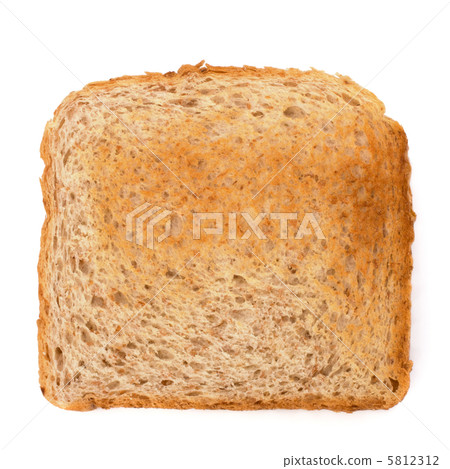 Crusty bread toast slice Crusty bread toast slice 5812312