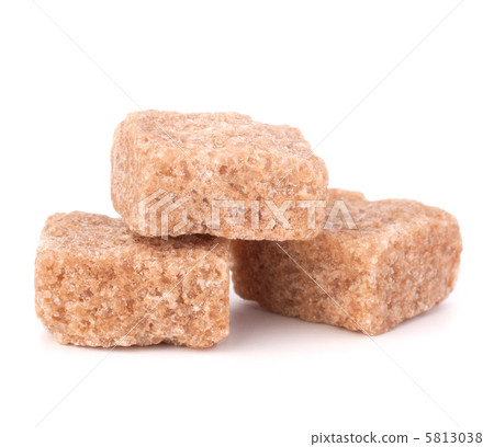 Lump brown cane sugar cubes 5813038