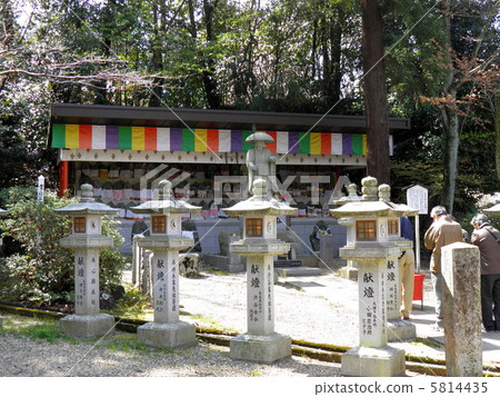 安倍雕像修道院Kobo Daishi雕像雕像 安倍雕像修道院Kobo Daishi雕像雕像 5814435