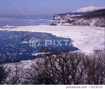 漂流冰的Oshinkosinzaki 5819535