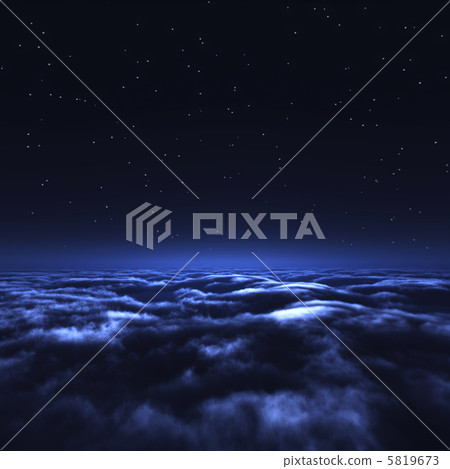 夜空和雲海 5819673