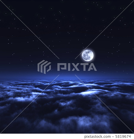 夜空和雲海 5819674