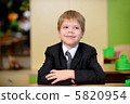 Schoolboy in a suit and tie 5820954