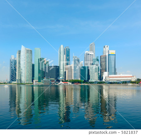 Modern city skyline Modern city skyline 5821837