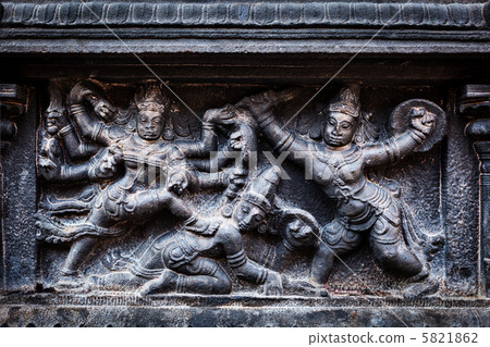 Bas relief. Brihadishwara Temple, Tanjore Bas relief. Brihadishwara Temple, Tanjore 5821862