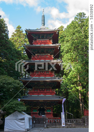 Nikko Toshogu 5-storied pagoda Nikko Toshogu 5-storied pagoda 5838992