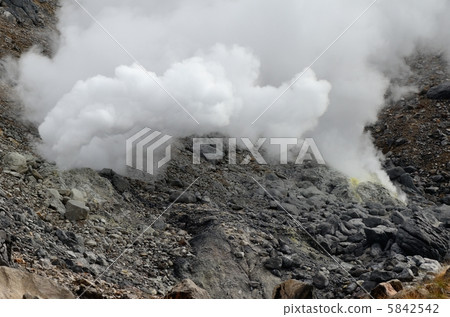 Asahidake, fumaroles 5842542