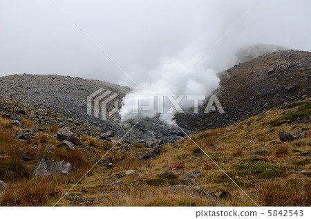 Asahidake, fumaroles Asahidake, fumaroles 5842543