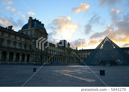 France Paris Louvre Museum France Paris Louvre Museum 5843270