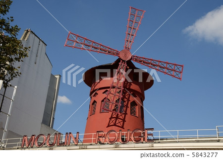 France Paris Moulin Rouge France Paris Moulin Rouge 5843277