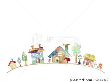 Colorful cityscape 5843972