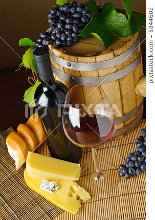 Wine and cheese 5844602