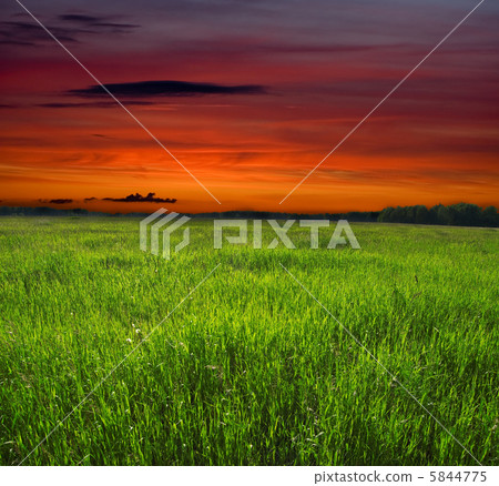 Beautiful sunset 5844775