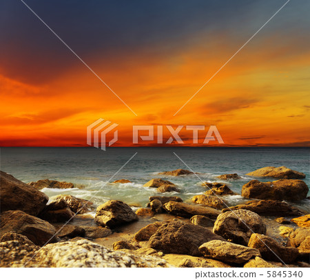 sunset sunset 5845340
