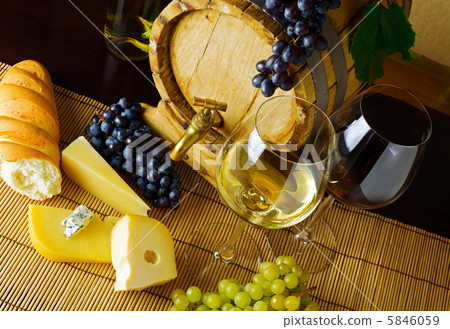 Wine and cheese 5846059