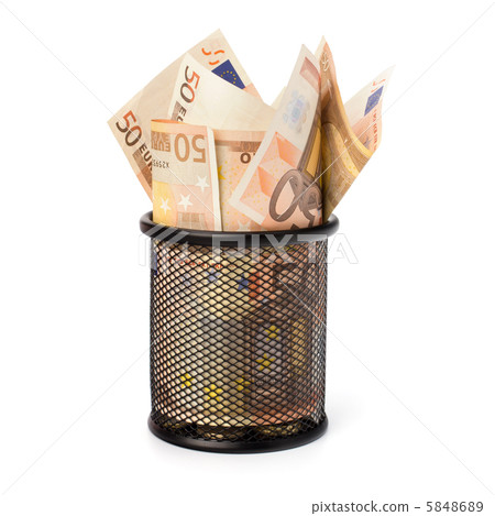 Waste of money concept Waste of money concept 5848689