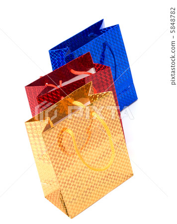 gift bags isolated on white background gift bags isolated on white background 5848782