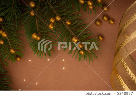 Christmas festive background with copy space Christmas festive background with copy space 5848957