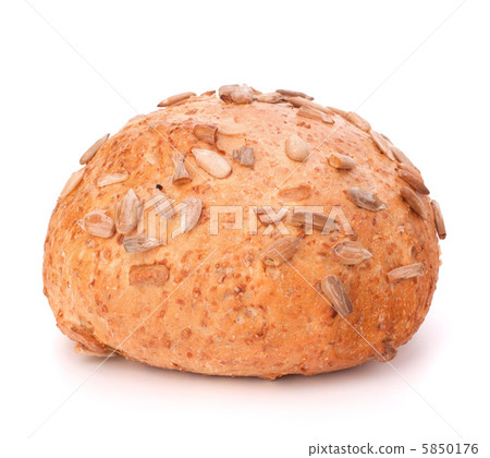 Round sandwich bun with sunflower seeds Round sandwich bun with sunflower seeds 5850176