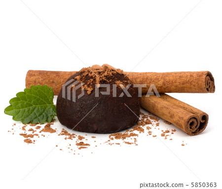 Chocolate truffle candy 5850363