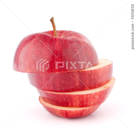 Apple red sliced Apple red sliced 5850650