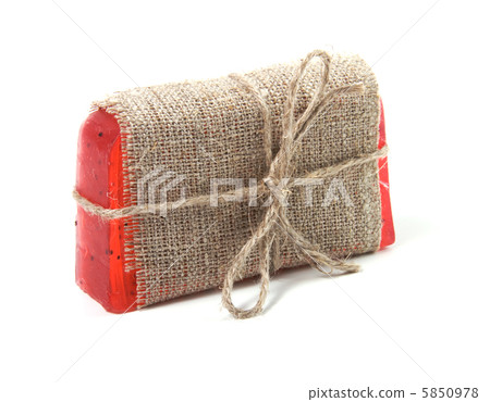 natural soap bar isolated on white background 5850978