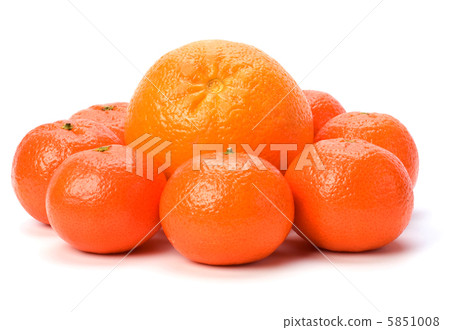 tangerines isolated on white background tangerines isolated on white background 5851008