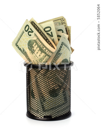 Waste of money concept 5852064