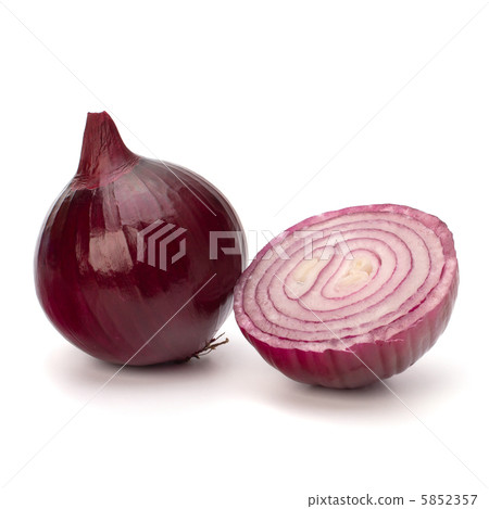 Red sliced onion Red sliced onion 5852357