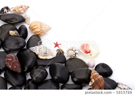 Beach elements background Beach elements background 5853789