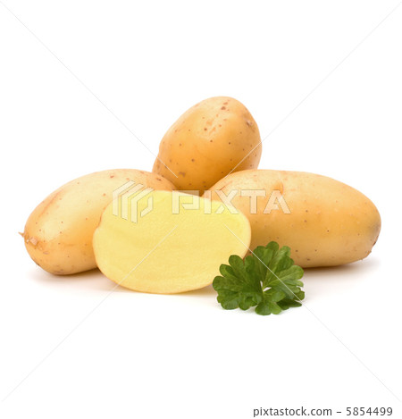 New potato and green parsley New potato and green parsley 5854499