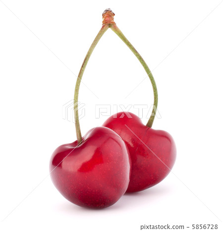 Two heart shaped cherry berries Two heart shaped cherry berries 5856728