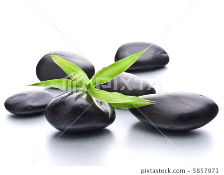Zen pebbles. Stone spa and healthcare concept. Zen pebbles. Stone spa and healthcare concept. 5857971
