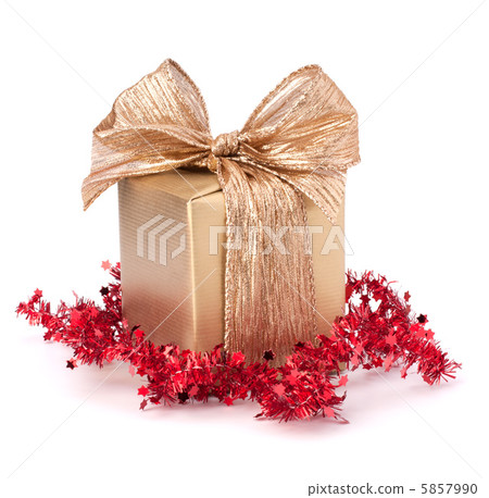 Luxurious gift isolated on white background 5857990