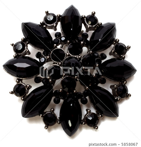 brooch isolated on white background 5858067
