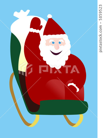 藍眼睛的聖誕老人 5859523