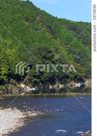 Bamboo stand fishing 5859696