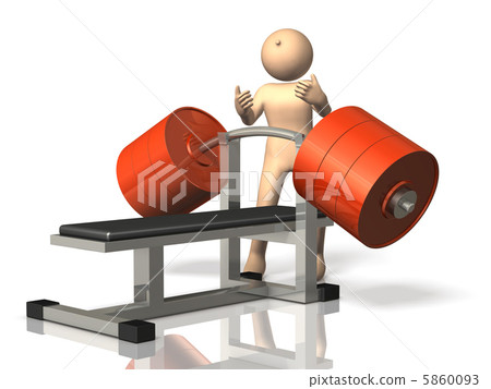 顯示魯莽挑戰的3DCG例證 5860093