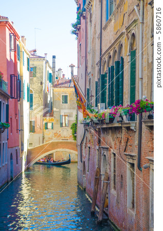 City views of venice in Italy 5860716